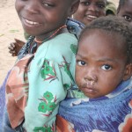 Malawian Girl With Baby